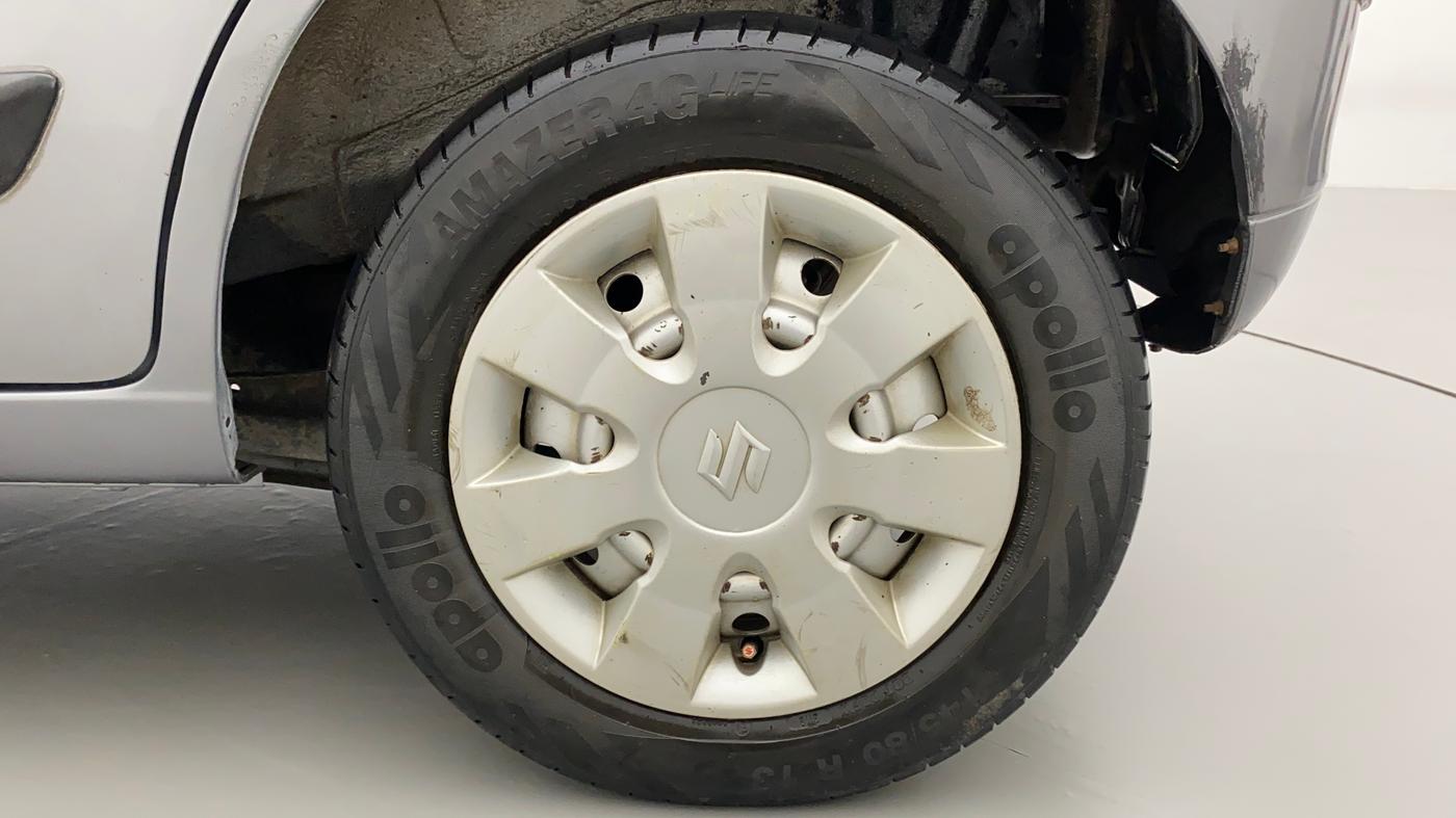 2014 Maruti Wagon R 1.0 LXI CNG, CNG, Manual, 88,976 km, Left Rear Wheel