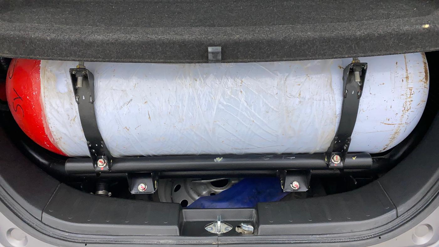 2014 Maruti Wagon R 1.0 LXI CNG, CNG, Manual, 88,976 km, Boot Inside