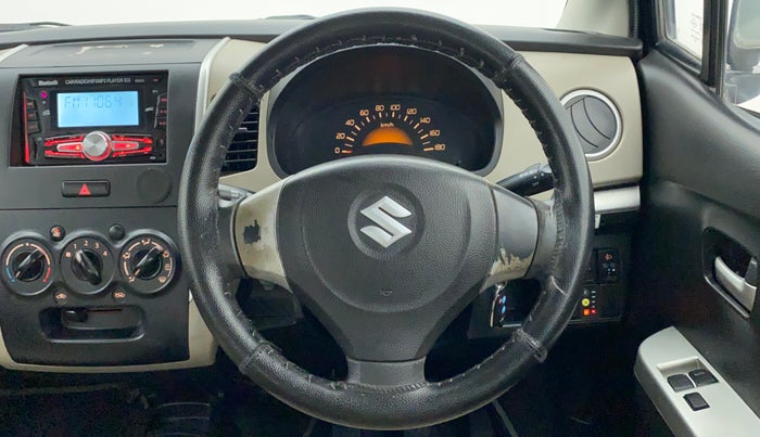 2014 Maruti Wagon R 1.0 LXI CNG, CNG, Manual, 88,976 km, Steering Wheel Close Up