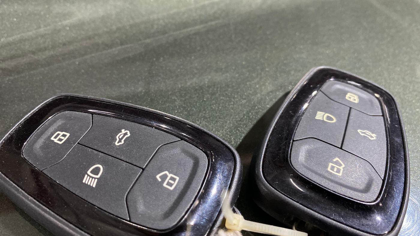 2020 Tata NEXON XZ PLUS PETROL, Petrol, Manual, 9,660 km, Key Close Up