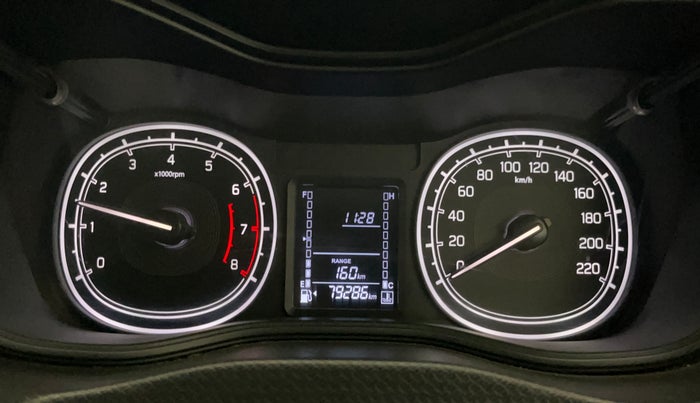 2021 Maruti Vitara Brezza VXI, CNG, Manual, 79,338 km, Odometer Image