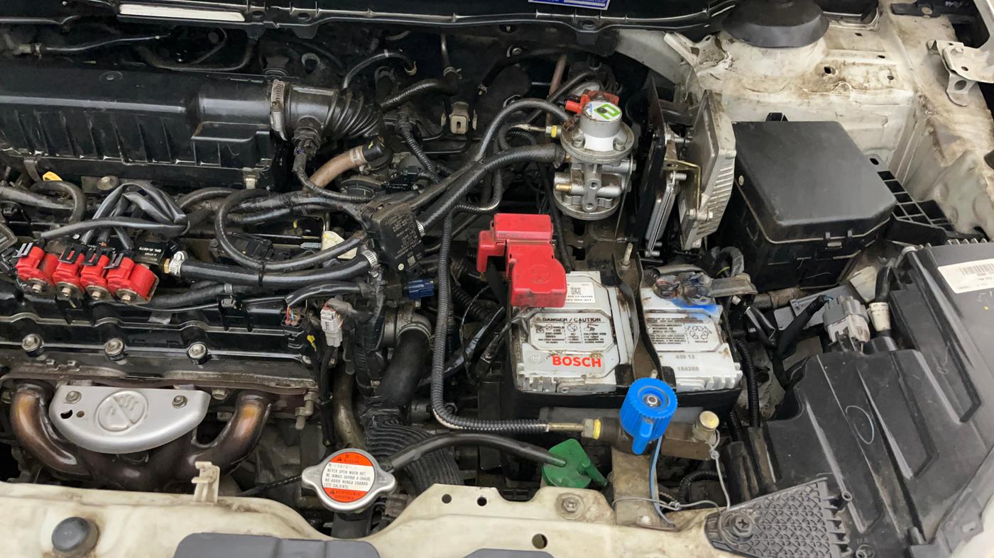 2021 Maruti Vitara Brezza VXI, CNG, Manual, 79,561 km, Engine View - Left