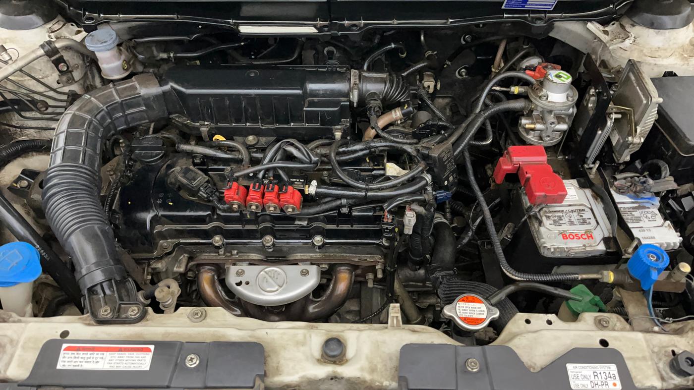 2021 Maruti Vitara Brezza VXI, CNG, Manual, 79,561 km, Engine View