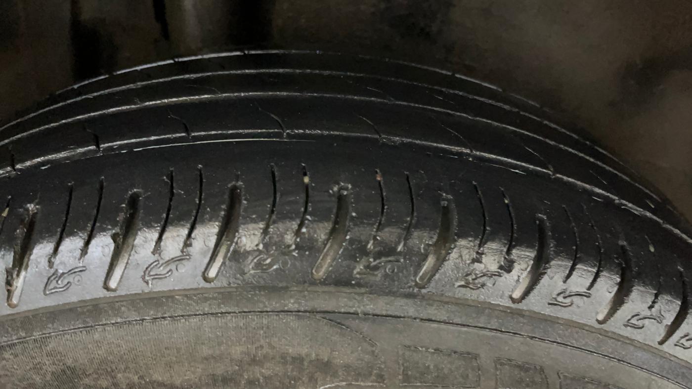 2021 Maruti Vitara Brezza VXI, CNG, Manual, 79,561 km, Right Rear Tyre Tread