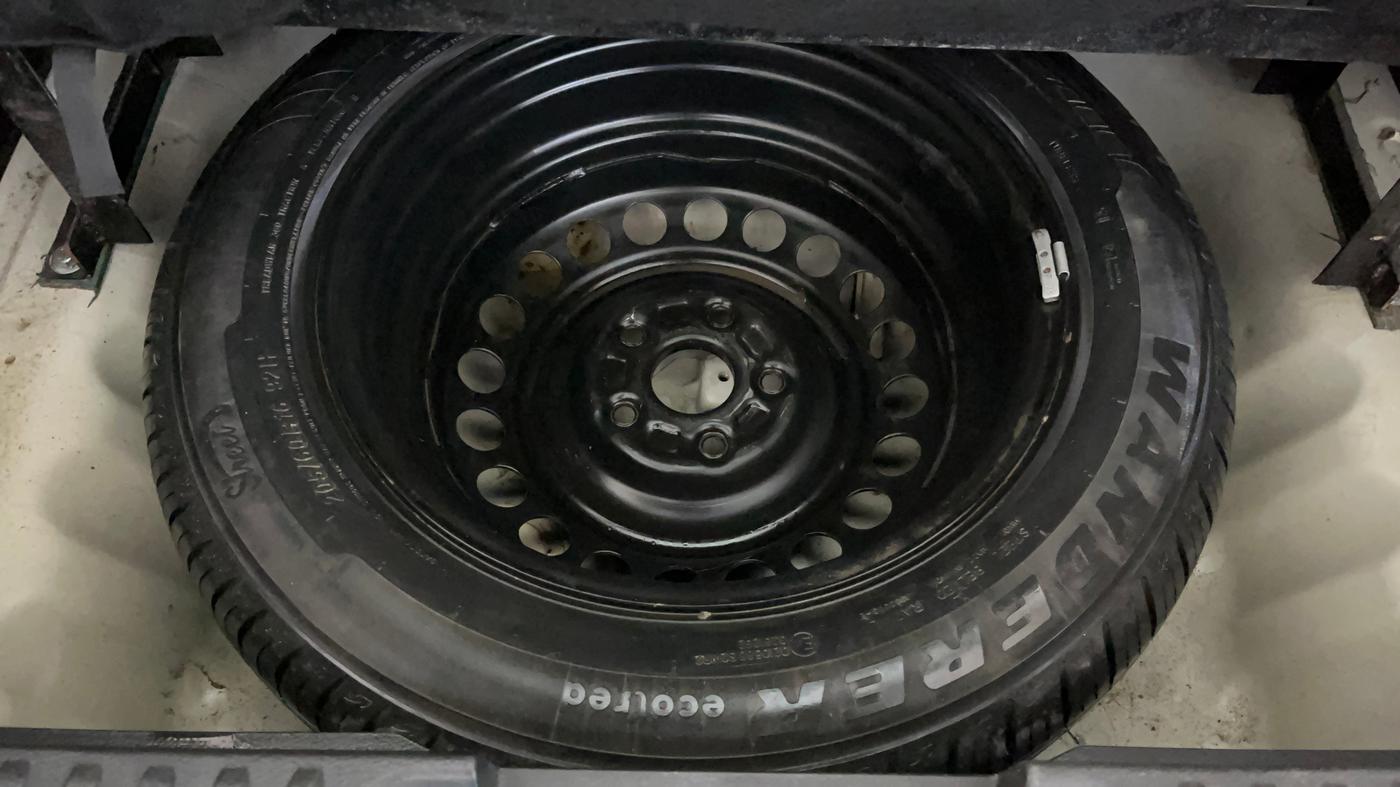 2021 Maruti Vitara Brezza VXI, CNG, Manual, 79,561 km, Spare Tyre