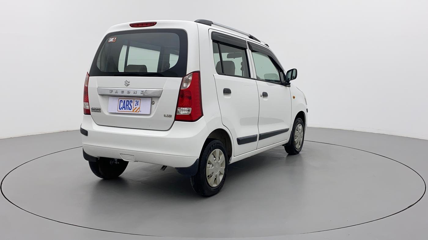 2015 Maruti Wagon R 1.0 LXI, Petrol, Manual, 86,383 km, Right Back Diagonal