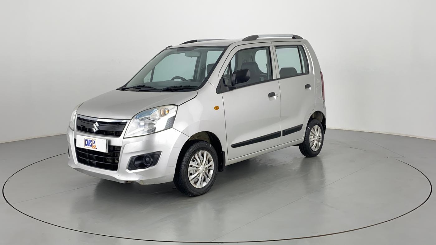 2018 Maruti Wagon R 1.0 LXI CNG, CNG, Manual, 61,090 km, Left Front Diagonal