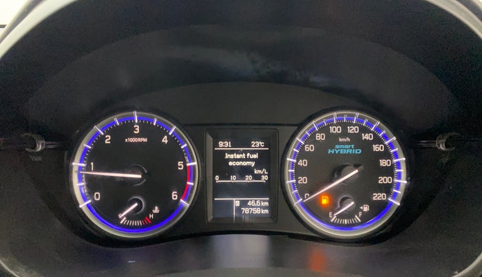2018 Maruti S Cross ZETA 1.3, Diesel, Manual, 78,754 km, Odometer Image