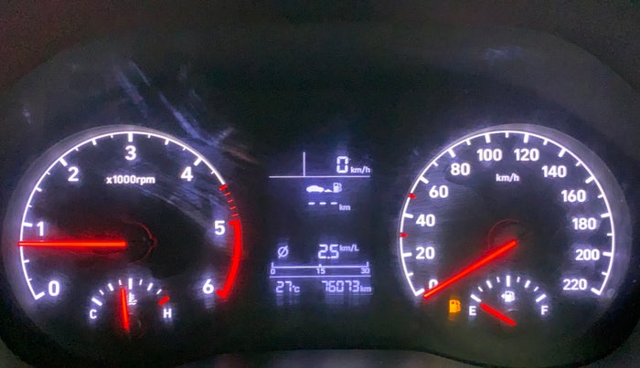 2018 Hyundai Verna 1.6 EX CRDI, Diesel, Manual, 76,393 km, Odometer Image