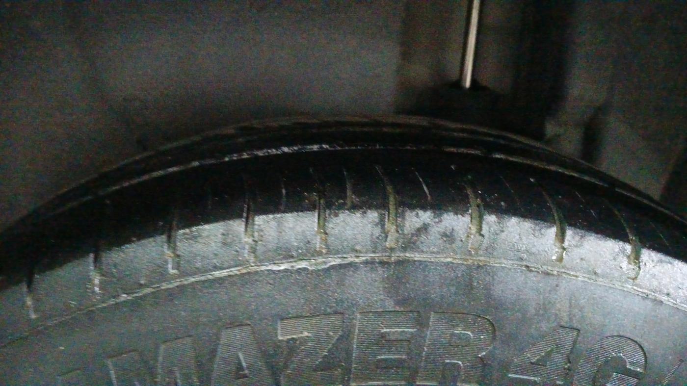 2014 Maruti Swift Dzire VXI, Petrol, Manual, 83,299 km, Left Rear Tyre Tread