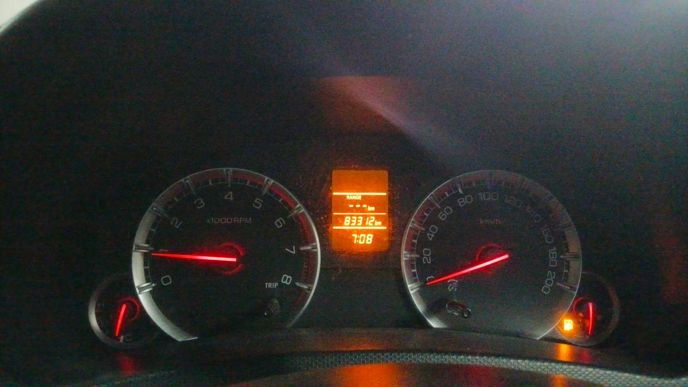 2014 Maruti Swift Dzire VXI, Petrol, Manual, 83,299 km, Odometer Image