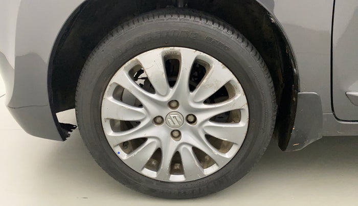 2017 Maruti Baleno ALPHA PETROL 1.2, Petrol, Manual, 1,00,098 km, Left Front Wheel