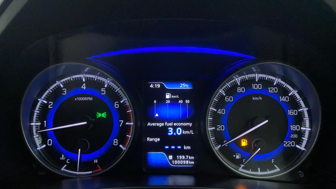 2017 Maruti Baleno ALPHA PETROL 1.2, Petrol, Manual, 1,00,098 km, Odometer Image