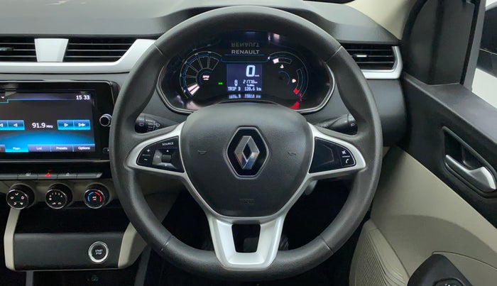 2021 Renault TRIBER 1.0 RXZ, Petrol, Manual, Steering Wheel Close Up