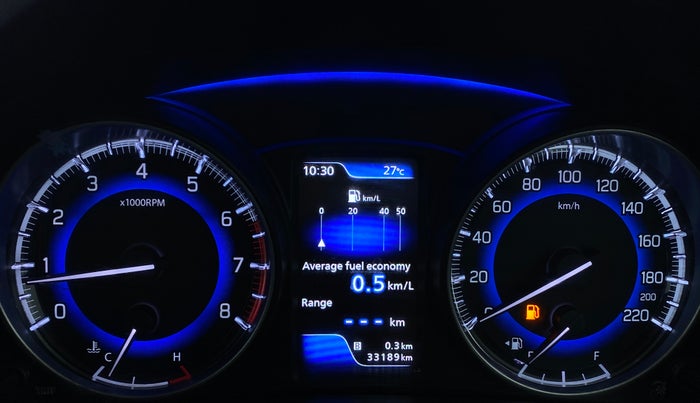 2016 Maruti Baleno ZETA 1.2 K12, Petrol, Manual, 33,331 km, Odometer Image