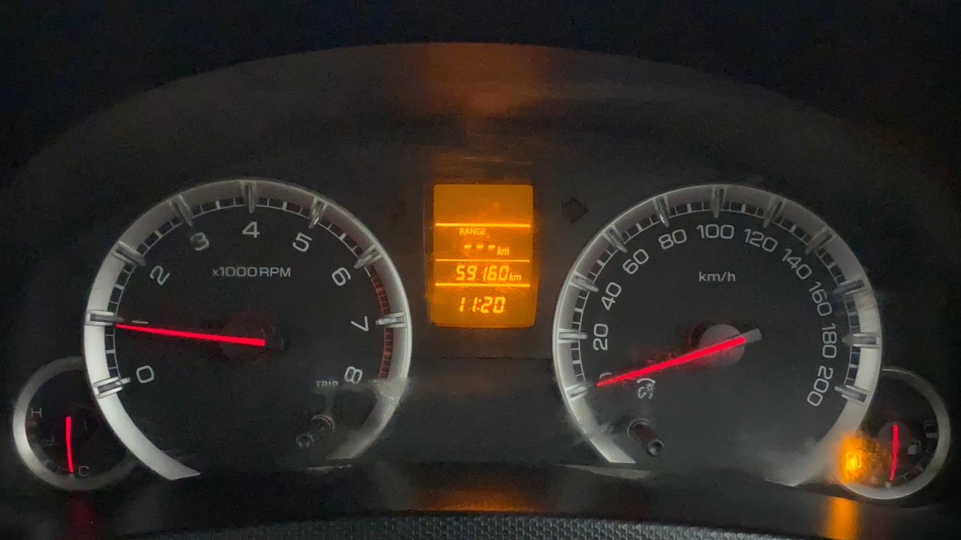 2013 Maruti Swift VXI, Petrol, Manual, 59,160 km, Odometer Image