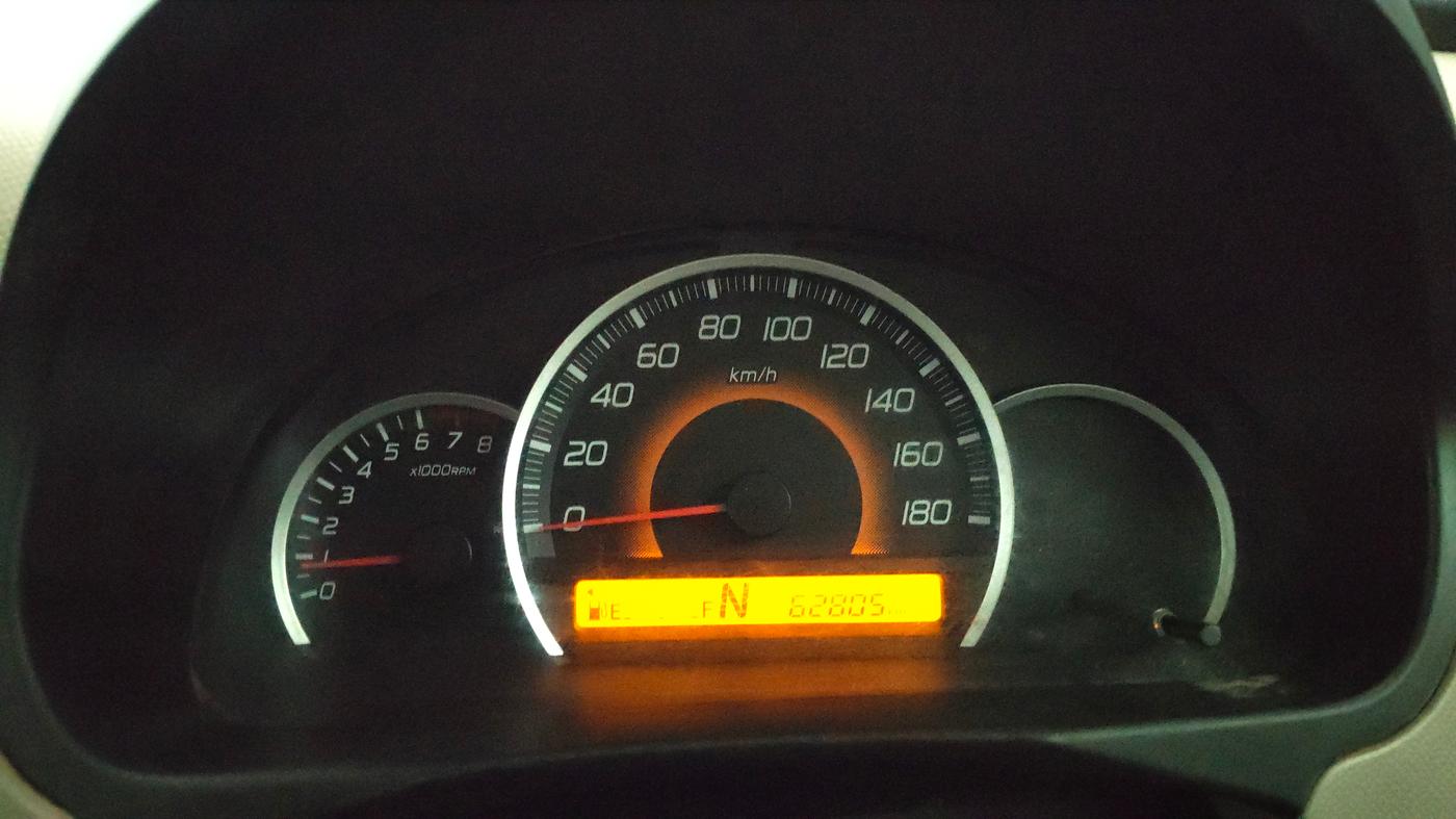 2016 Maruti Wagon R 1.0 VXI AMT, Petrol, Automatic, 62,885 km, Odometer Image