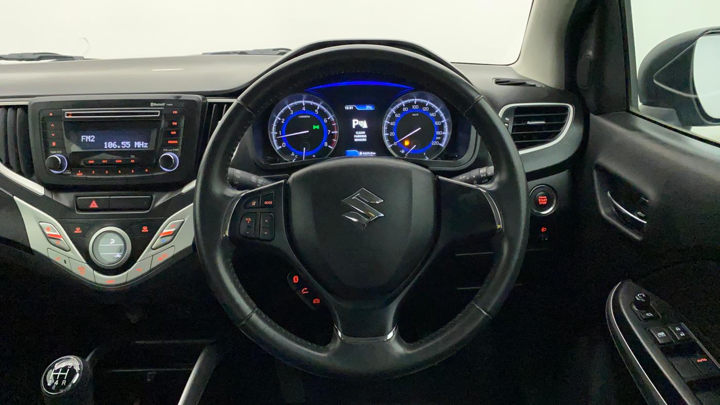 2017 Maruti Baleno ZETA PETROL 1.2, Petrol, Manual, 15,534 km, Steering Wheel Close Up