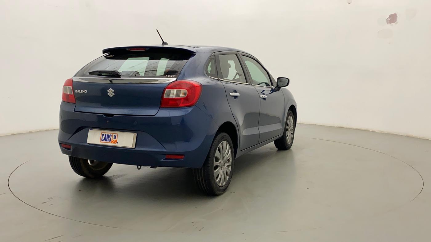 2017 Maruti Baleno ZETA PETROL 1.2, Petrol, Manual, 15,534 km, Right Back Diagonal