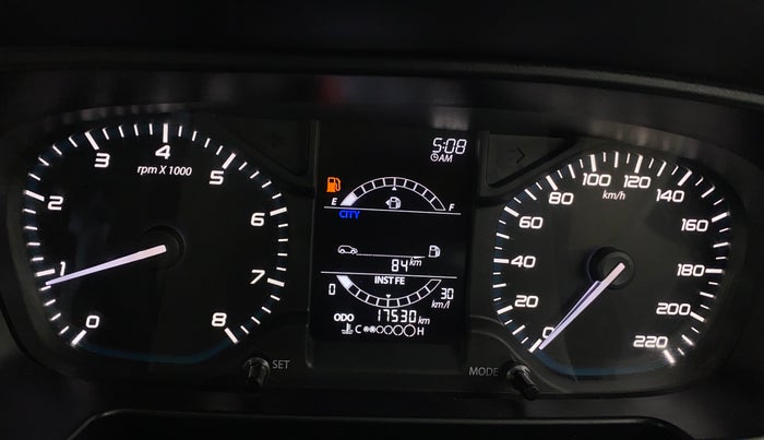 2023 Tata PUNCH PURE MT, Petrol, Manual, 17,525 km, Odometer Image