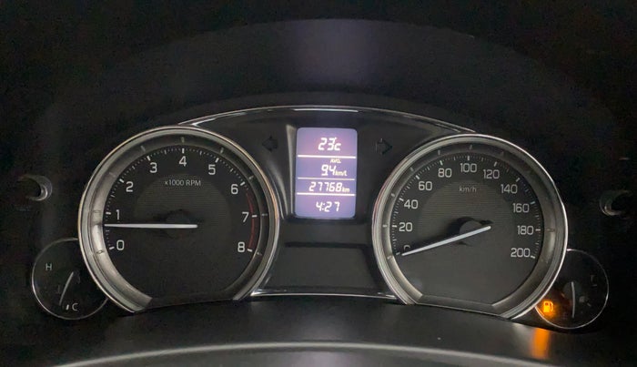 2017 Maruti Ciaz ALPHA 1.4 PETROL, Petrol, Manual, 27,768 km, Odometer Image