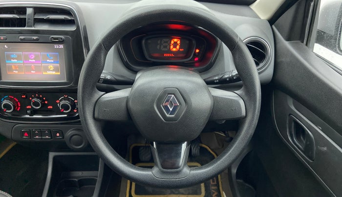 2018 Renault Kwid RXT 1.0, Petrol, Manual, 84,164 km, Steering Wheel Close Up