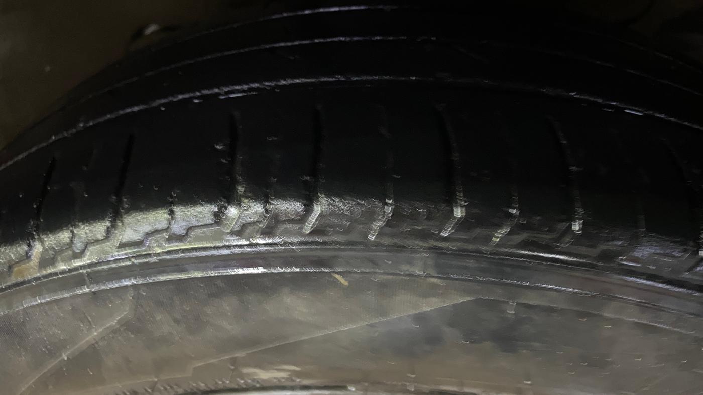 2020 Tata TIGOR XZ PLUS PETROL, Petrol, Manual, 85,723 km, Left Front Tyre Tread