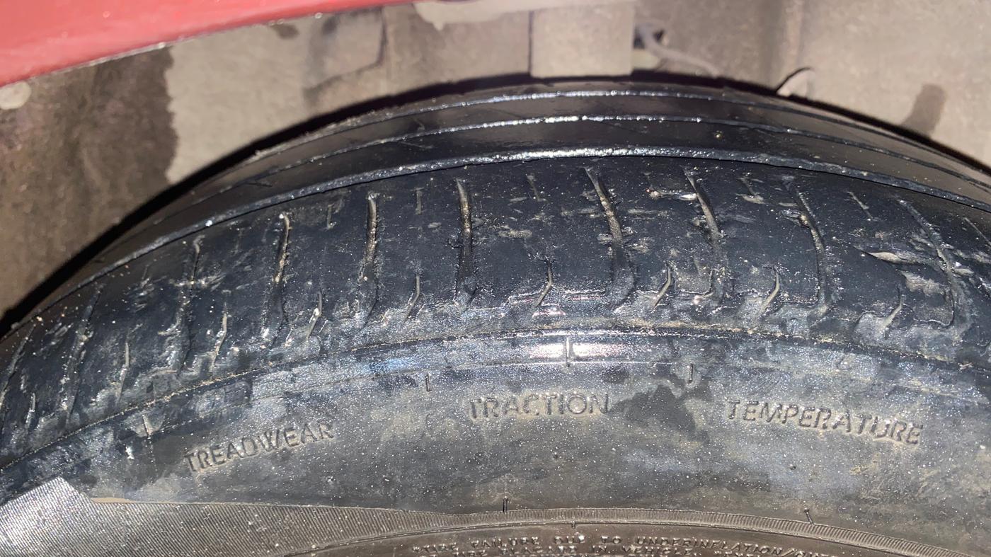 2020 Tata TIGOR XZ PLUS PETROL, Petrol, Manual, 85,723 km, Right Front Tyre Tread