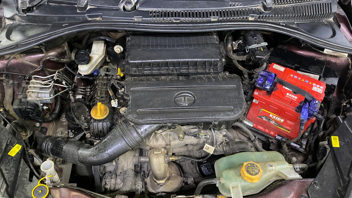 2020 Tata TIGOR XZ PLUS PETROL, Petrol, Manual, 85,723 km, Engine View