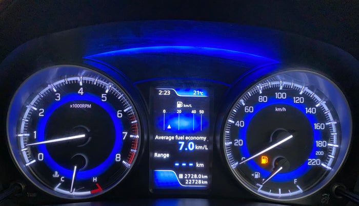 2021 Maruti Baleno ZETA PETROL 1.2, Petrol, Manual, 27,727 km, Odometer Image