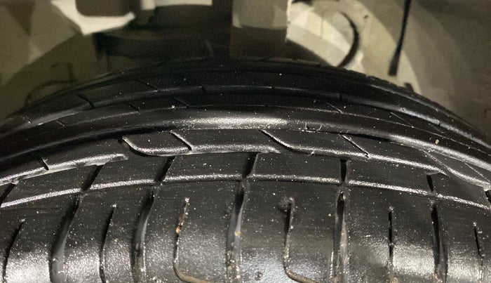 2023 Tata NEXON CREATIVE+ DCA 1.2 PETROL, Petrol, Automatic, 8,456 km, Left Front Tyre Tread