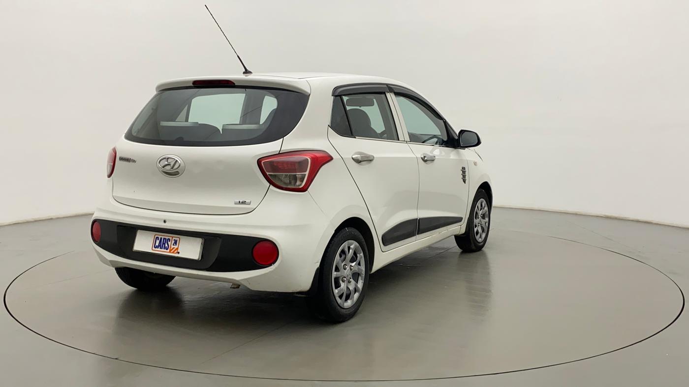 2018 Hyundai Grand i10 MAGNA 1.2 KAPPA VTVT, CNG, Manual, 47,633 km, Right Back Diagonal