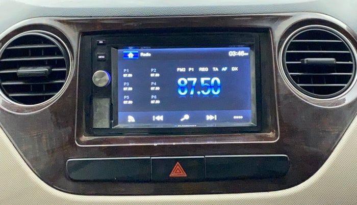 2018 Hyundai Grand i10 MAGNA 1.2 KAPPA VTVT, CNG, Manual, 47,633 km, Infotainment System