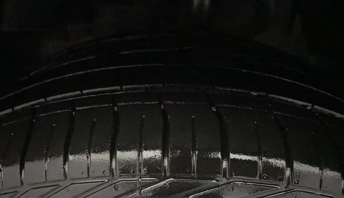 2023 Tata NEXON XZA PLUS (L), Petrol, Automatic, 8,034 km, Left Front Tyre Tread