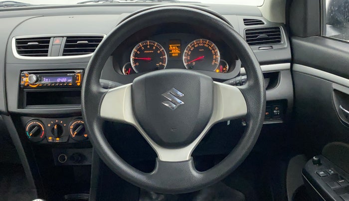 2014 Maruti Swift VXI, Petrol, Manual, 32,639 km, Steering Wheel Close Up