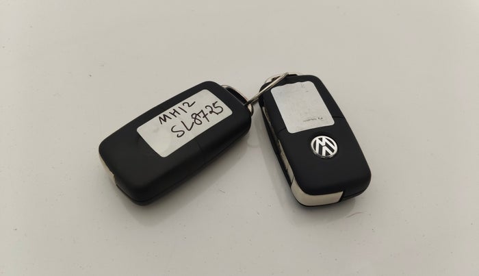 2019 Volkswagen Vento HIGHLINE PLUS 1.2 AT, Petrol, Automatic, 55,875 km, Key Close Up