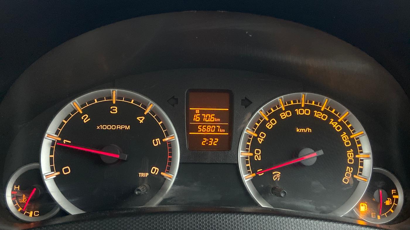 2015 Maruti Swift VDI ABS, Diesel, Manual, 57,387 km, Odometer Image