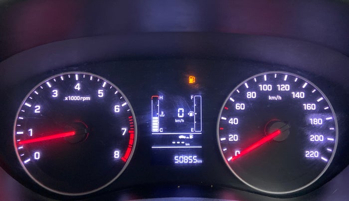 2018 Hyundai Elite i20 ASTA 1.2, Petrol, Manual, 50,855 km, Odometer Image