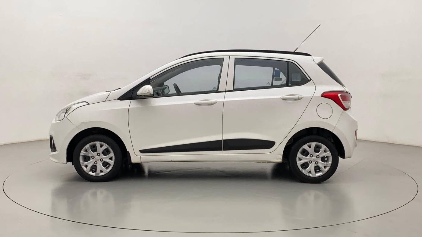 2016 Hyundai Grand i10 SPORTZ 1.2 KAPPA VTVT, Petrol, Manual, 36,393 km, Left Side