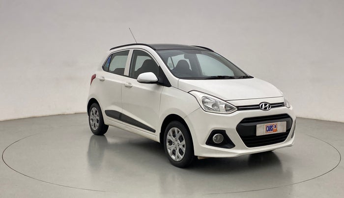2016 Hyundai Grand i10 SPORTZ 1.2 KAPPA VTVT, Petrol, Manual, 36,393 km, Right Front Diagonal