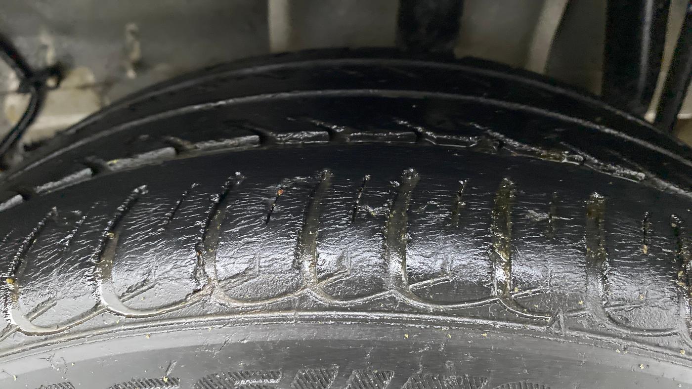 2019 Tata Tiago XZA PLUS PETROL, Petrol, Automatic, 23,375 km, Left Rear Tyre Tread