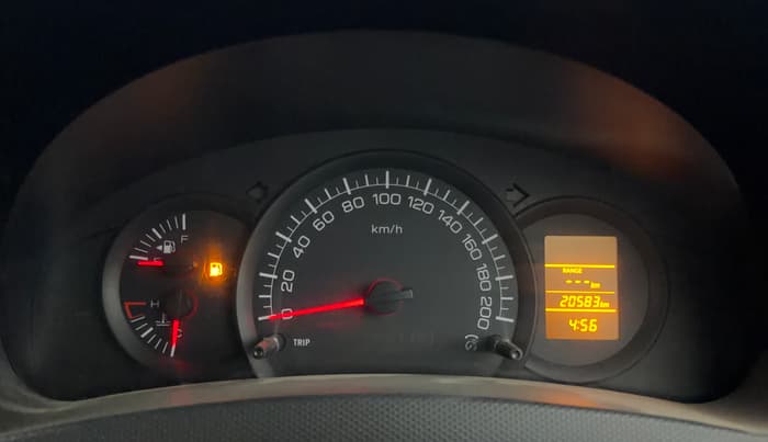 2015 Maruti Swift LXI (O), Petrol, Manual, 20,568 km, Odometer Image