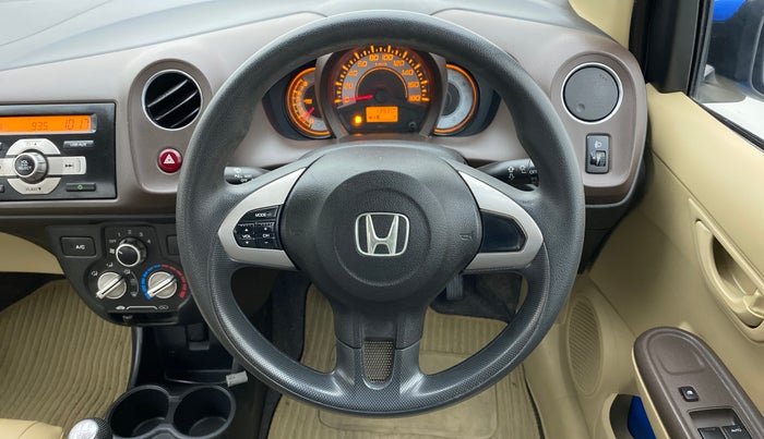 2012 Honda Brio S MT, Petrol, Manual, 57,774 km, Steering Wheel Close Up