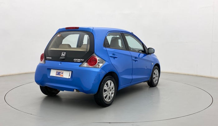 2012 Honda Brio S MT, Petrol, Manual, 57,774 km, Right Back Diagonal