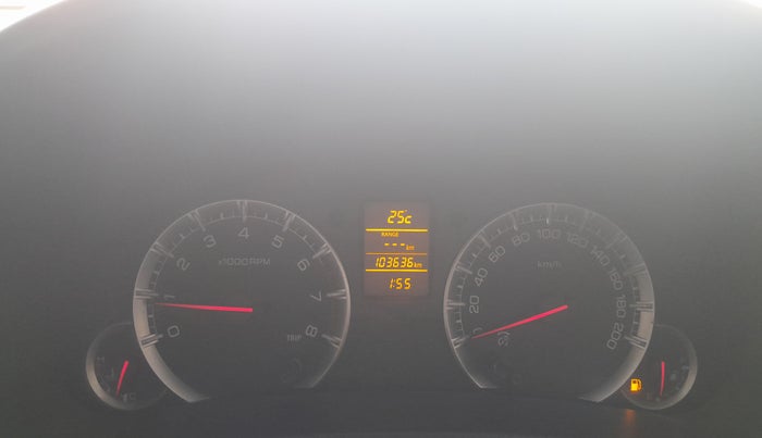 2015 Maruti Swift ZXI, Petrol, Manual, 1,03,623 km, Odometer Image