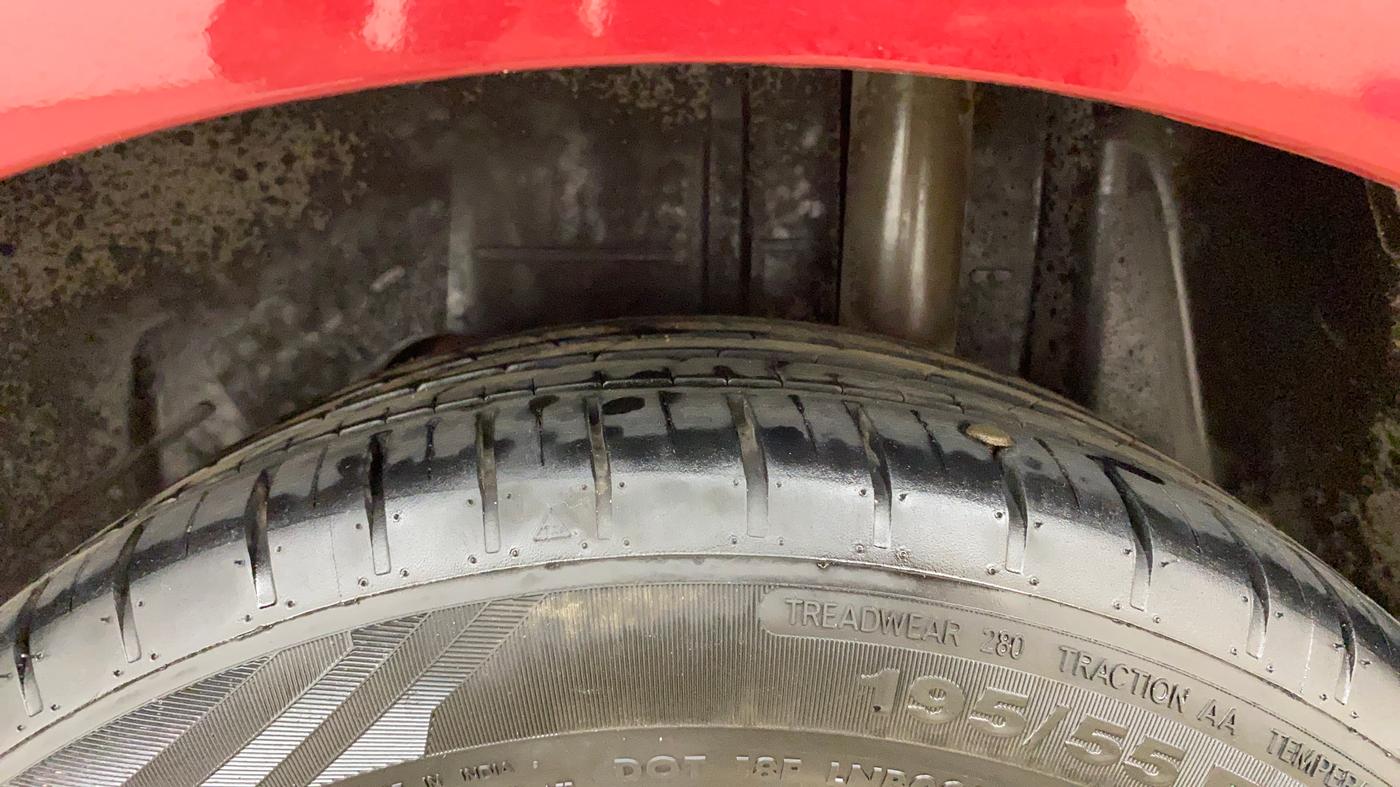 2019 Ford Figo Aspire TITANIUM PLUS 1.2 PETROL, Petrol, Manual, 63,356 km, Left Rear Tyre Tread