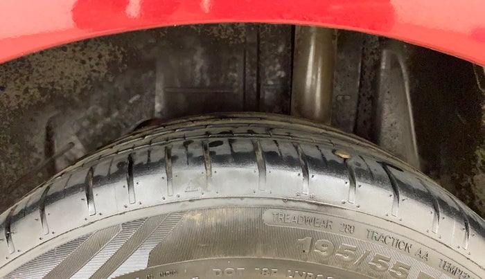 2019 Ford Figo Aspire TITANIUM PLUS 1.2 PETROL, Petrol, Manual, 63,332 km, Left Rear Tyre Tread