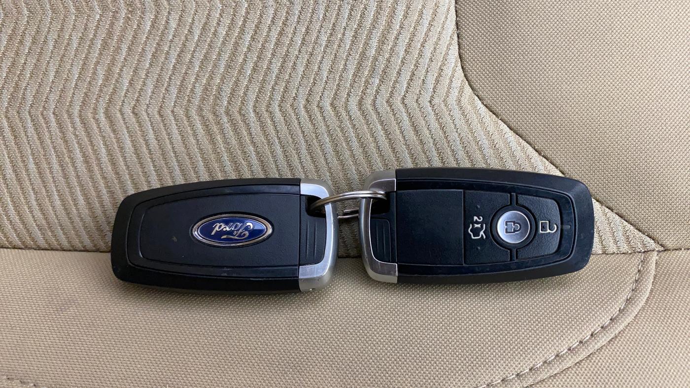 2019 Ford Figo Aspire TITANIUM PLUS 1.2 PETROL, Petrol, Manual, 63,356 km, Key Close Up