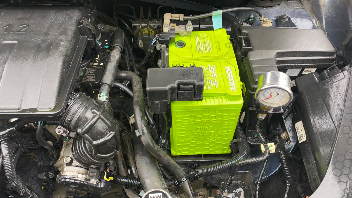 2022 Hyundai AURA S 1.2 CNG, CNG, Manual, 37,661 km, Engine View - Left