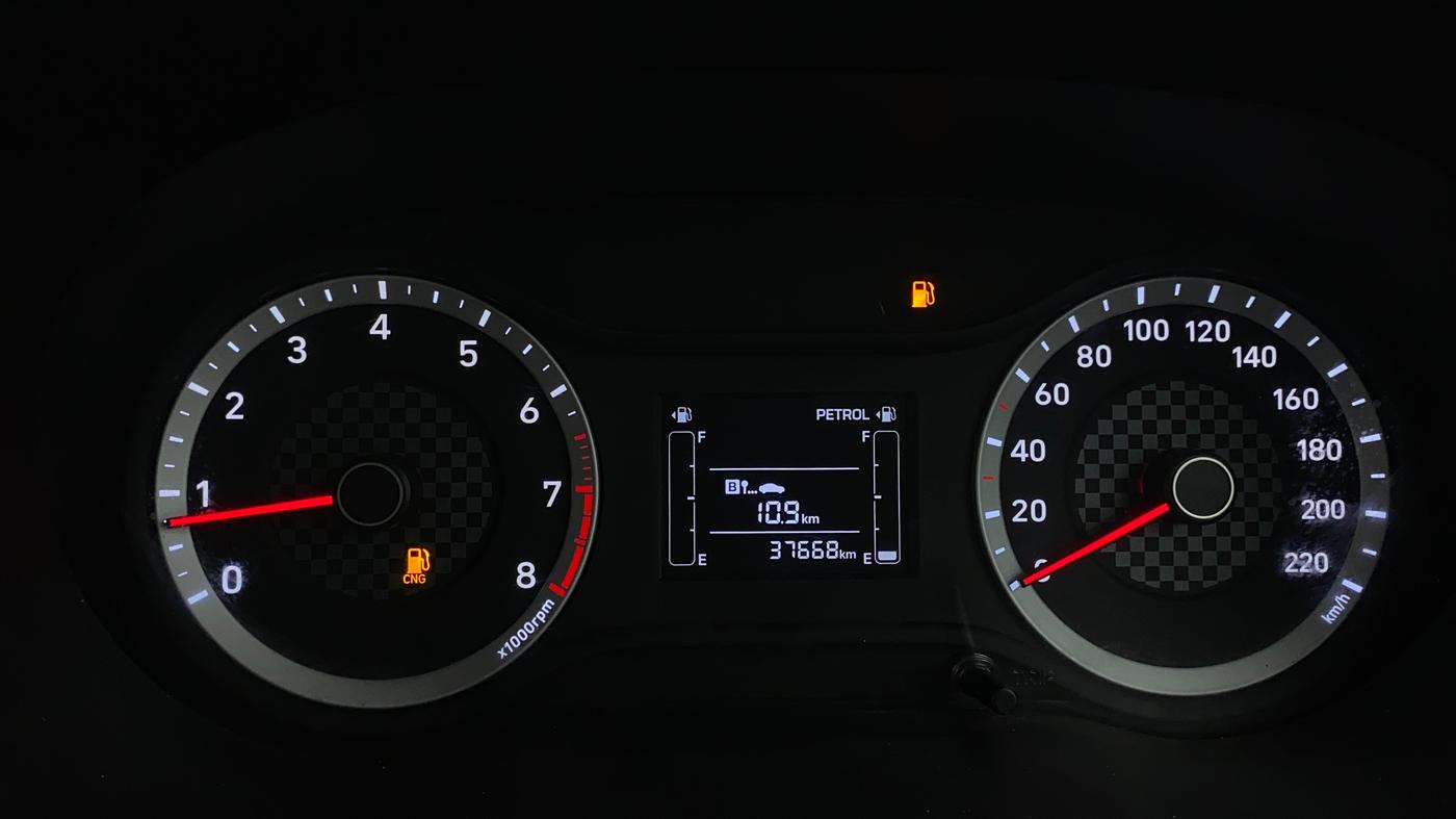 2022 Hyundai AURA S 1.2 CNG, CNG, Manual, 37,661 km, Odometer Image